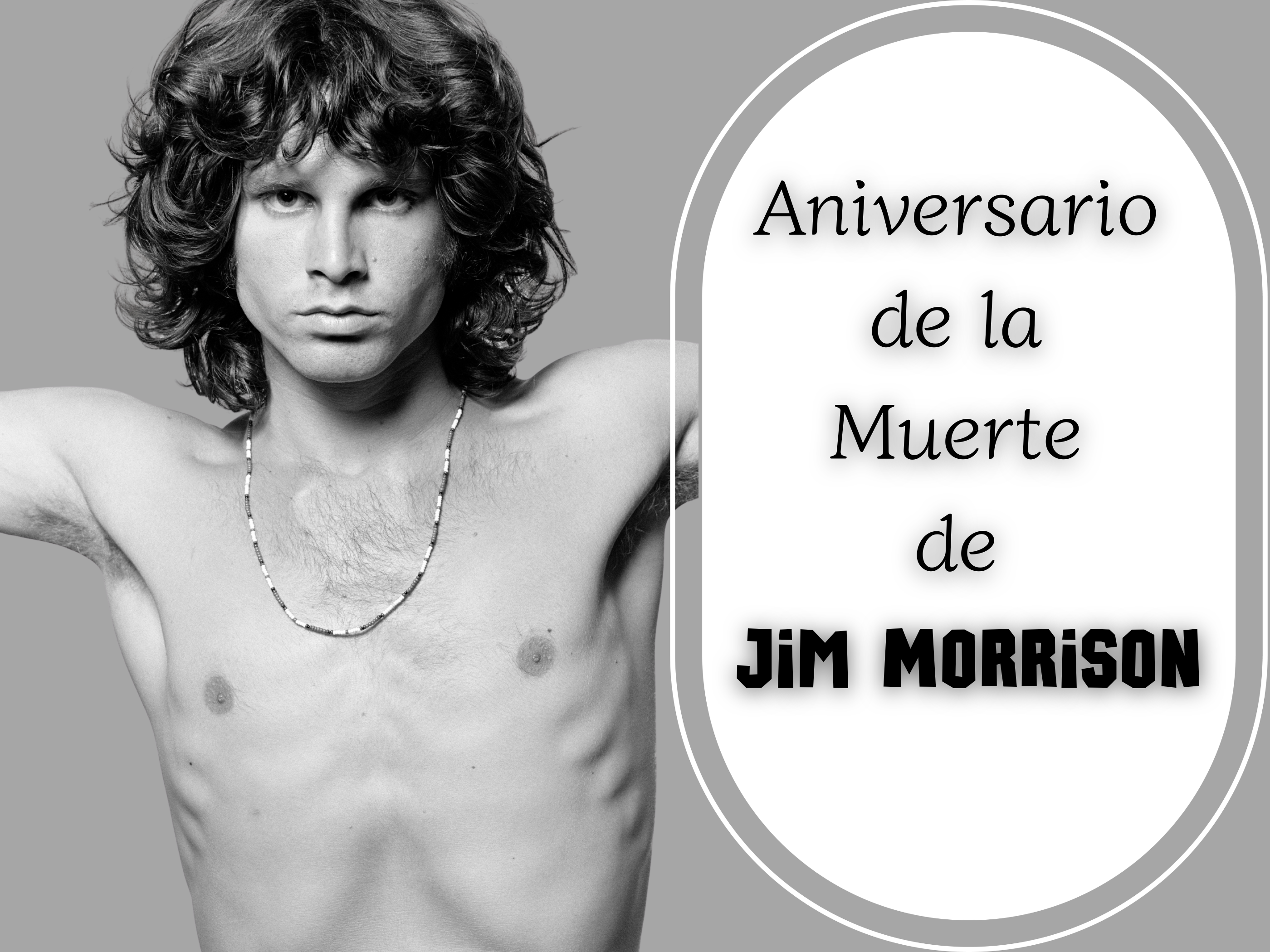 Aniversario de la muerte de Jim Morrison