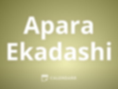 Apara Ekadashi