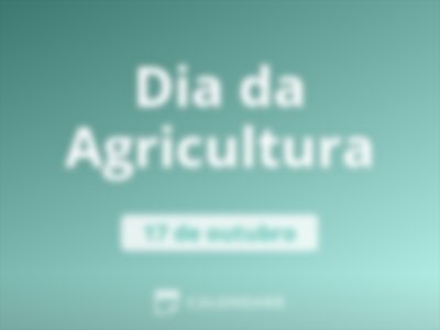 Dia da Agricultura