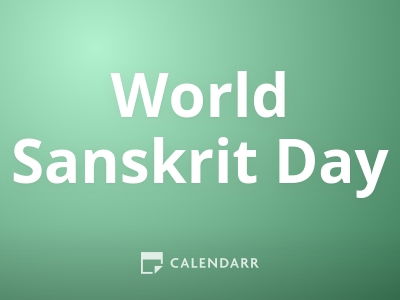 World Sanskrit Day