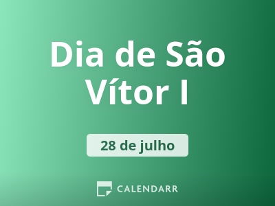Dia de São Vítor I