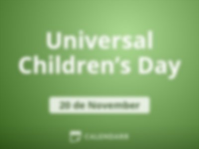 Universal Children’s Day