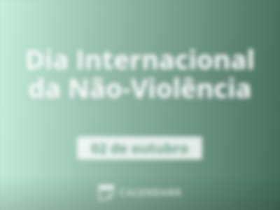 Dia da Não-Violência