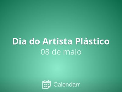 Dia do Artista Plástico