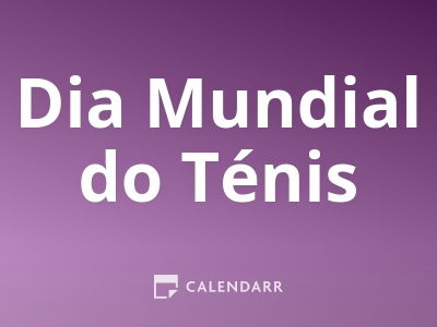 Dia Mundial do Ténis
