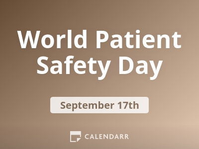 World Patient Safety Day