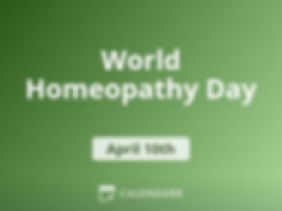 World Homeopathy Day