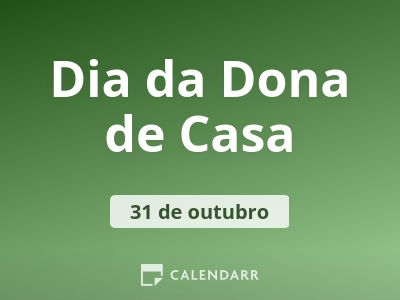 Dia da Dona de Casa