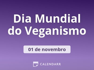Dia Mundial do Veganismo