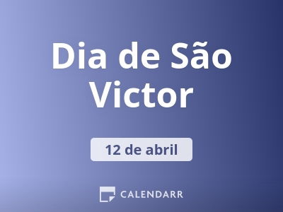 Dia de São Victor