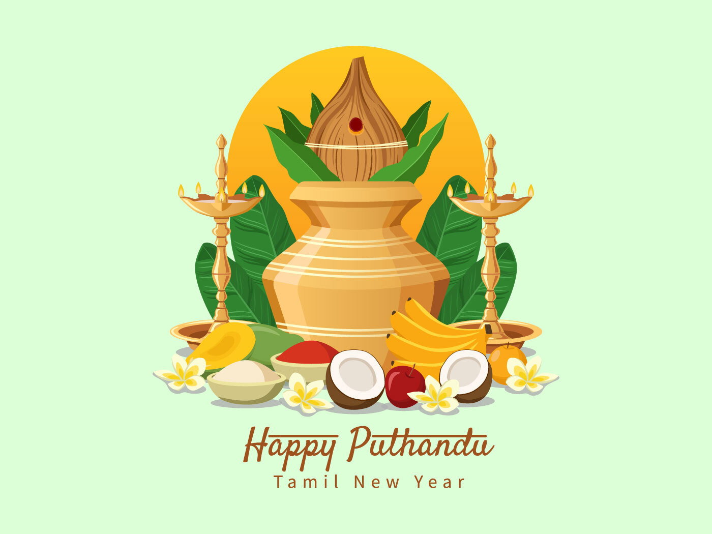 Puthandu (Tamil New Year) | April 14 - Calendarr