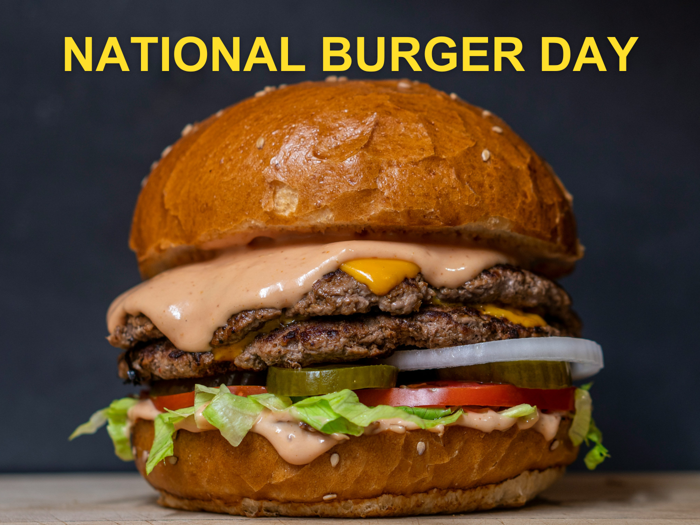 National Burger Day 2024 Australian Calendar Issy Rhodia