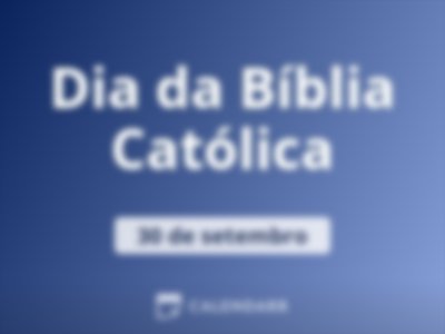 Dia da Bíblia Católica