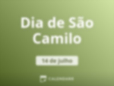 Dia de São Camilo