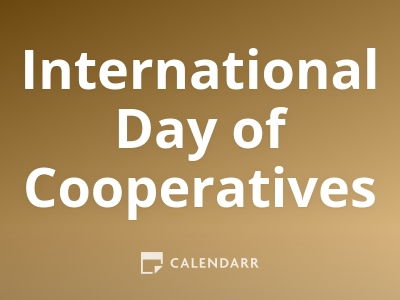 International Day of Cooperatives