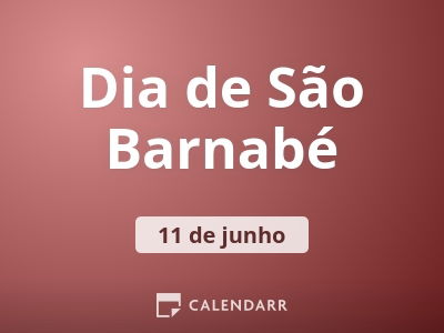 Dia de São Barnabé