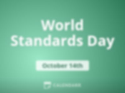 World Standards Day