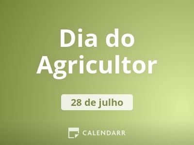 Dia do Agricultor