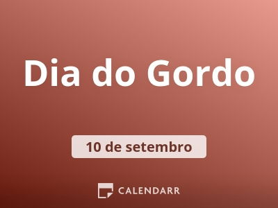 Dia do Gordo