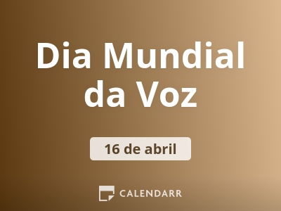 Dia Mundial da Voz