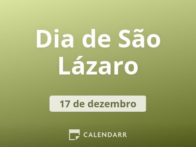 Dia de São Lázaro