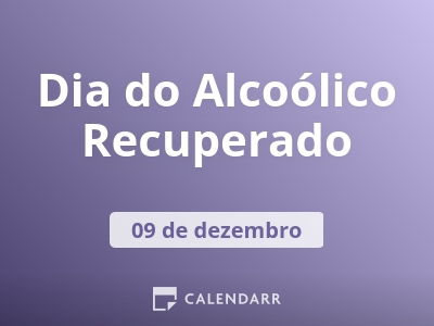 Dia do Alcoólico Recuperado