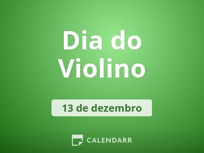 Dia do Violino