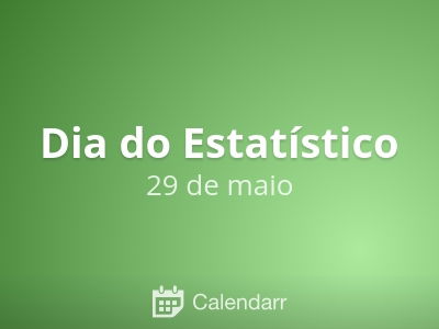 Dia do Estatístico