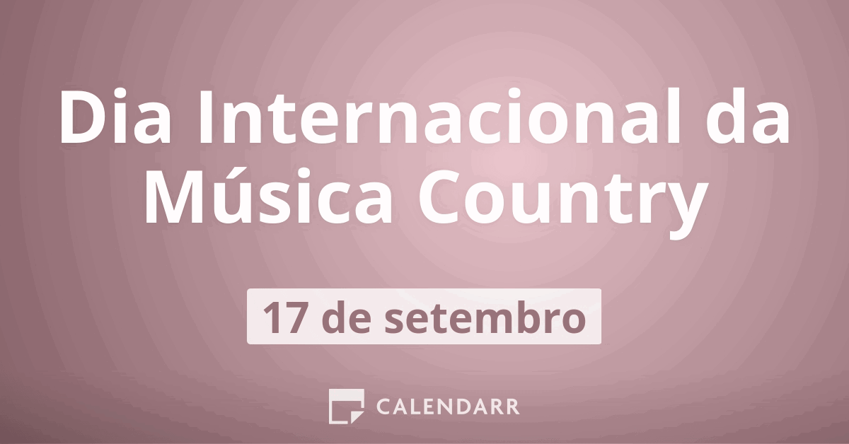 Dia internacional da música country