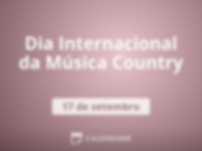 Dia Internacional da Música Country