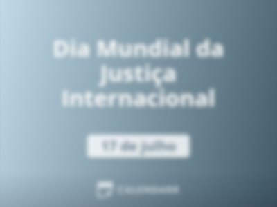 Dia Mundial da Justiça Internacional