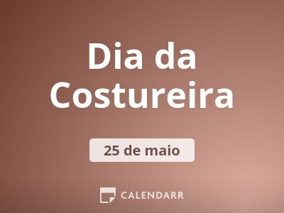 Dia da Costureira