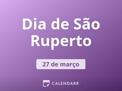 Dia de São Ruperto