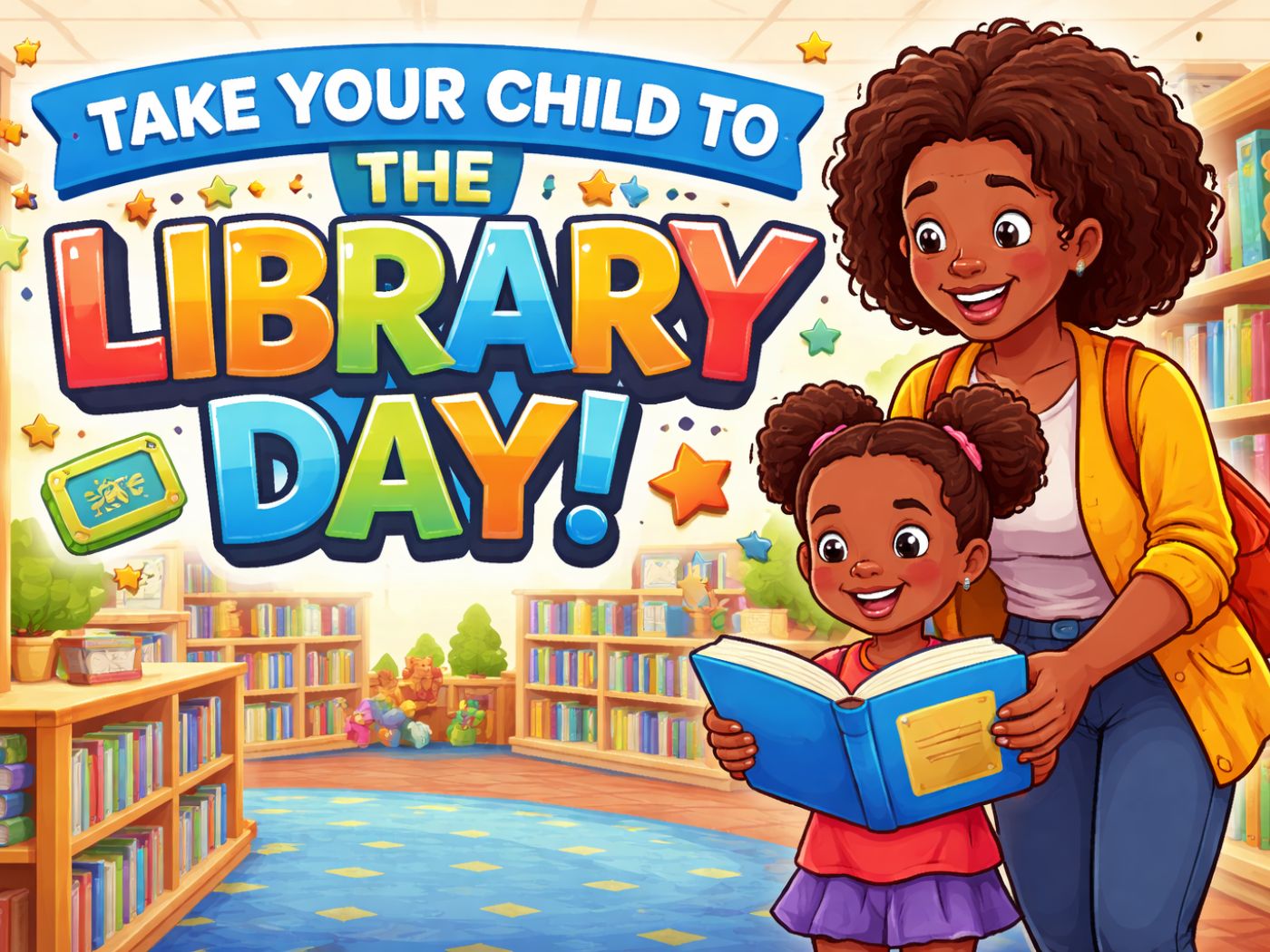 Take Your Child To The Library Day