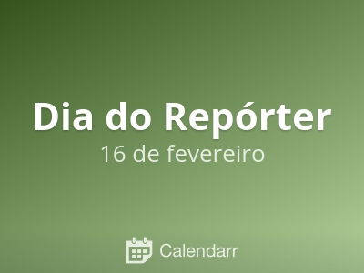 Dia do Repórter
