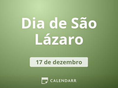 Dia de São Lázaro