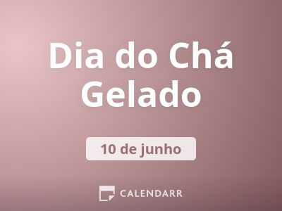 Dia do Chá Gelado