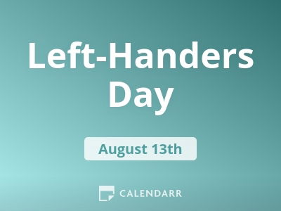 Lefty's The Left Hand Store front, August 13th is National …