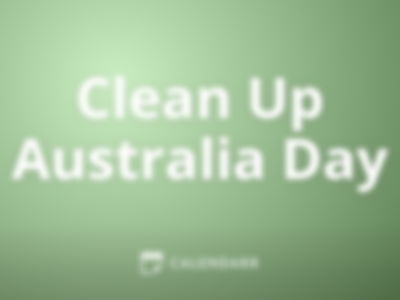 Clean Up Australia Day