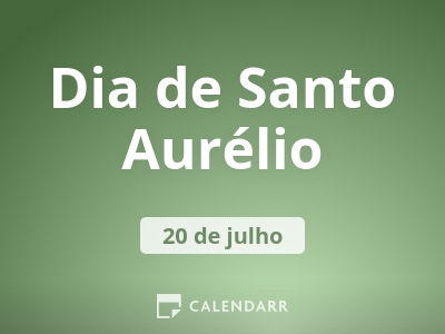 Dia de Santo Aurélio