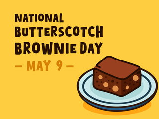 National Butterscotch Brownie Day