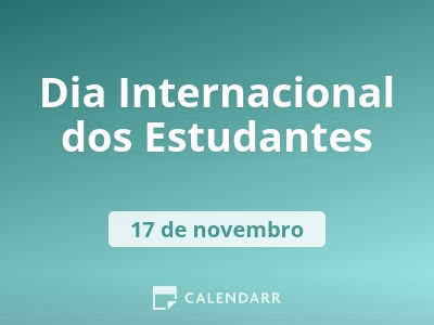 Dia Internacional dos Estudantes