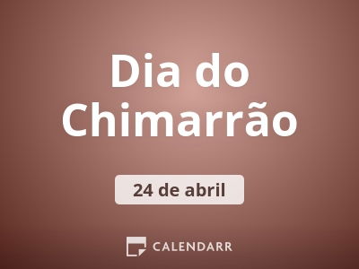 Dia do Chimarrão