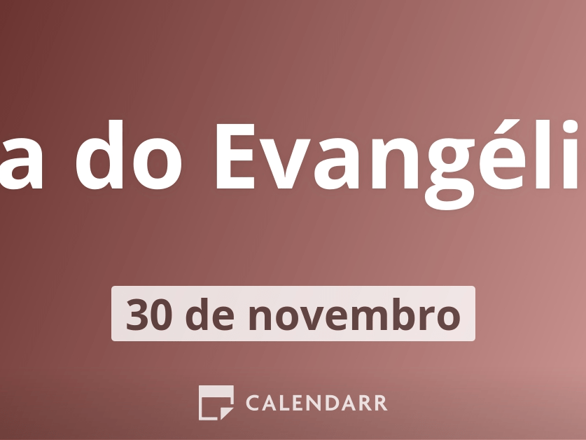 Prefeitura Municipal de Roteiro / AL  O Dia do Evangélico é comemorado  anualmente em 30 de novembro