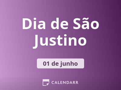 Dia de São Justino