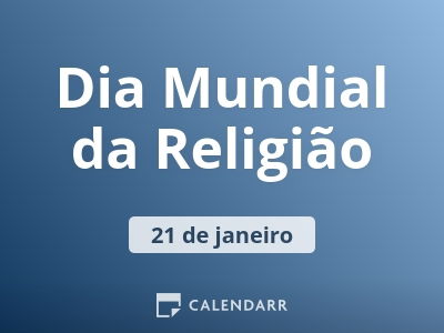 Dia Mundial da Religião