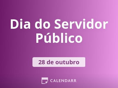 Dia do Servidor Público