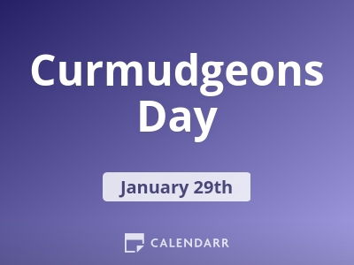 Curmudgeons Day