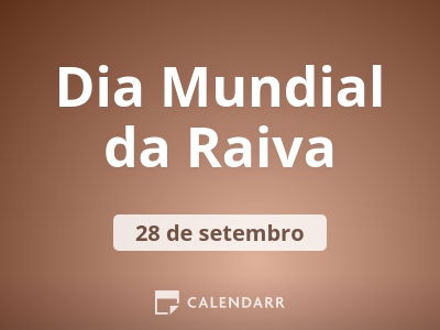 Dia Mundial da Raiva