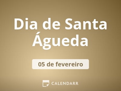 Dia de Santa Águeda